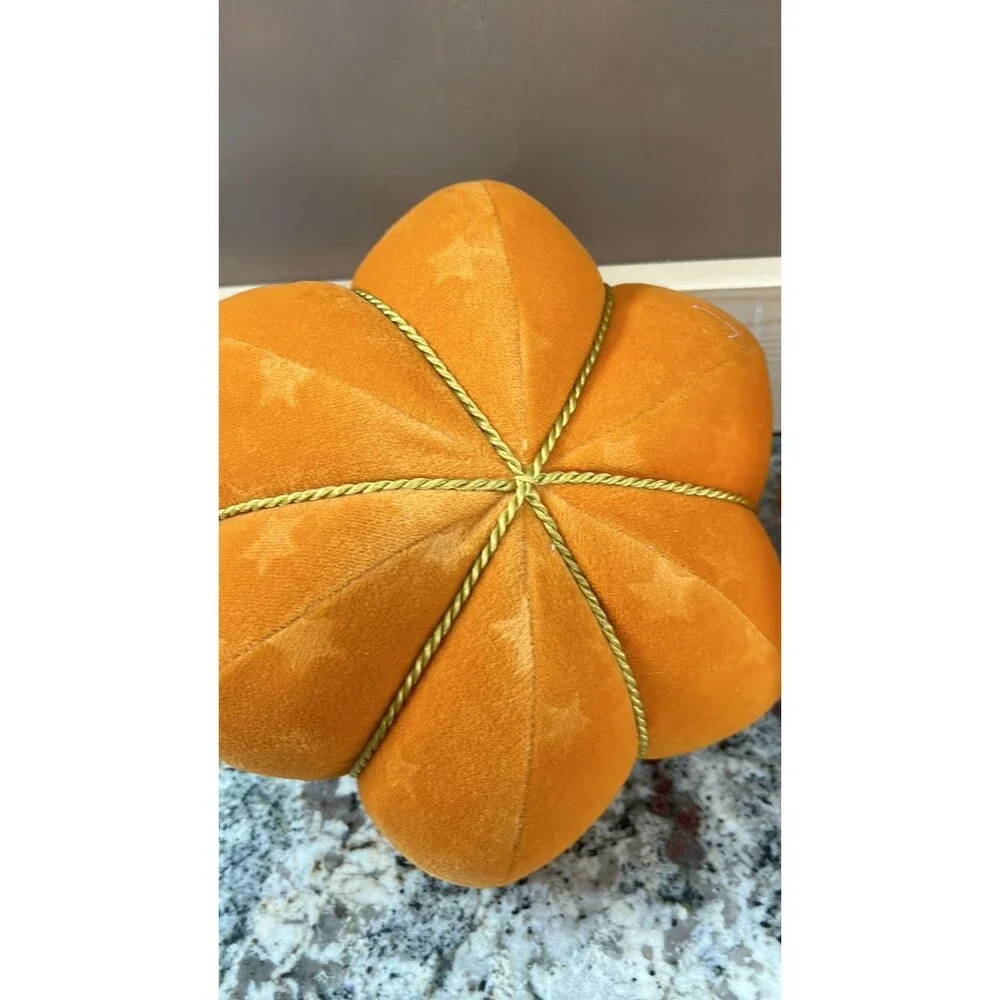Set of 2 Hallmark Plush Pumpkins